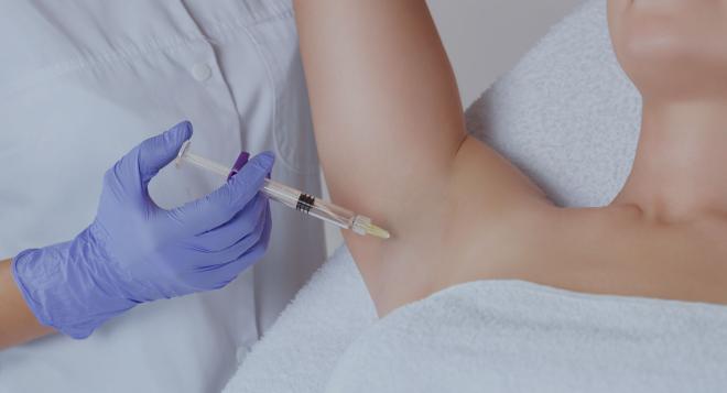 Lutter contre la transpiration, en médecine esthétique, avec les injections de botox à Nice | Clinique des Champs-Elysées